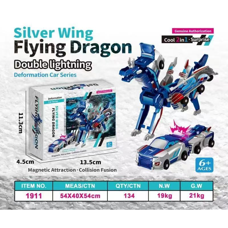 Transformable Dragon Pegasus Toy Car