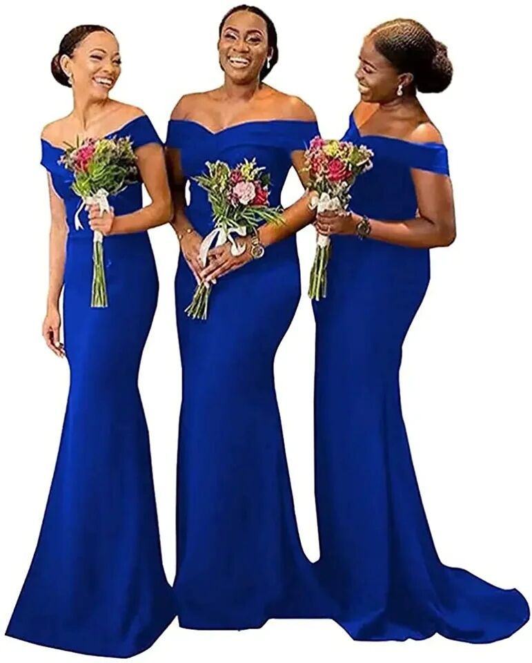 Elegant and simple women's evening dress