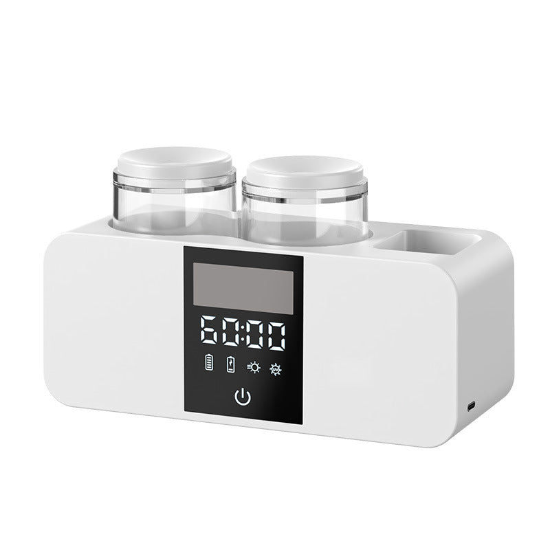Smart UV Toothbrush Holder with Sterilization and Drying