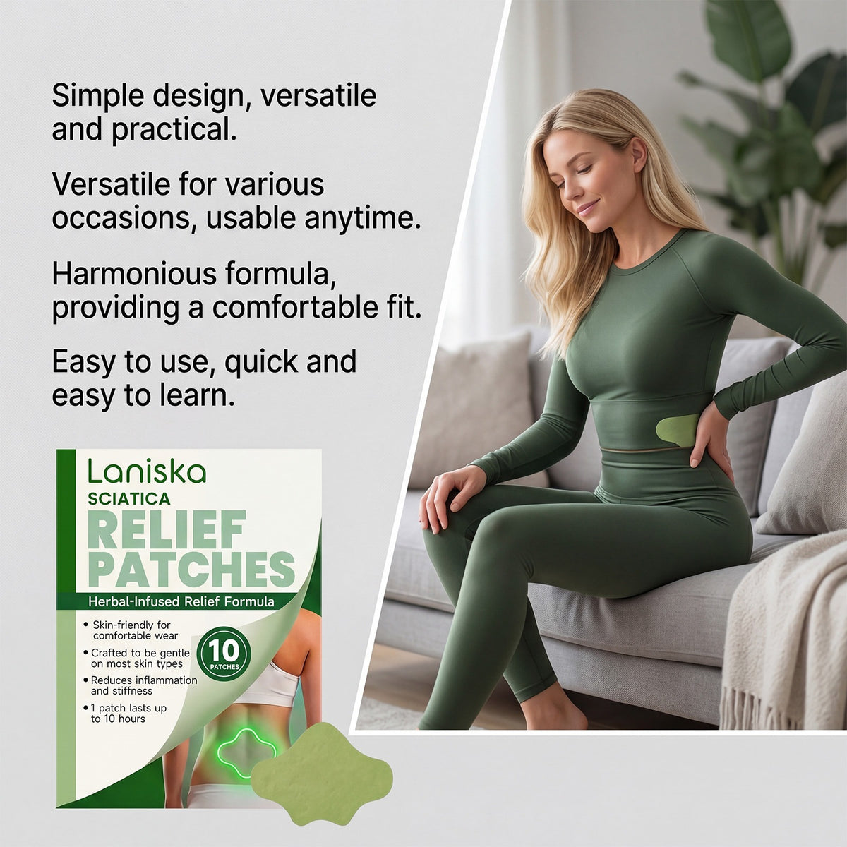 Laniska Herbal Care Patch for Body Comfort