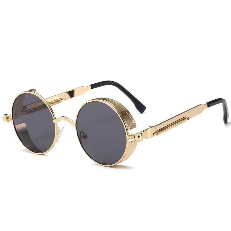 Retro Punk Hip-Hop Sunglasses with UV Protection