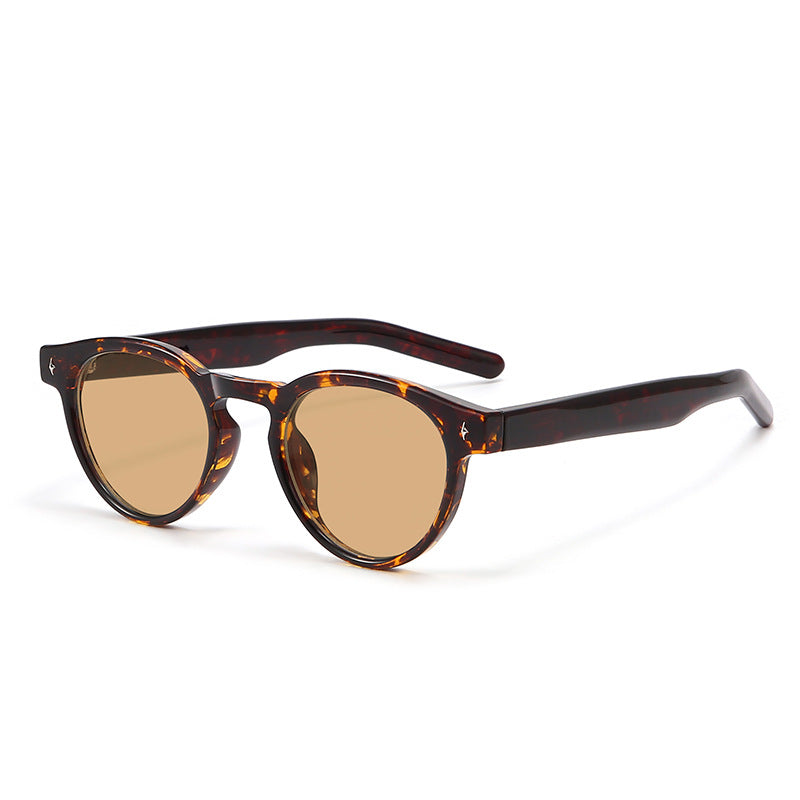 Retro Round Polarized Sunglasses