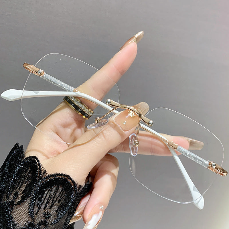 Photochromic Anti-Blue Light Frameless Glasses