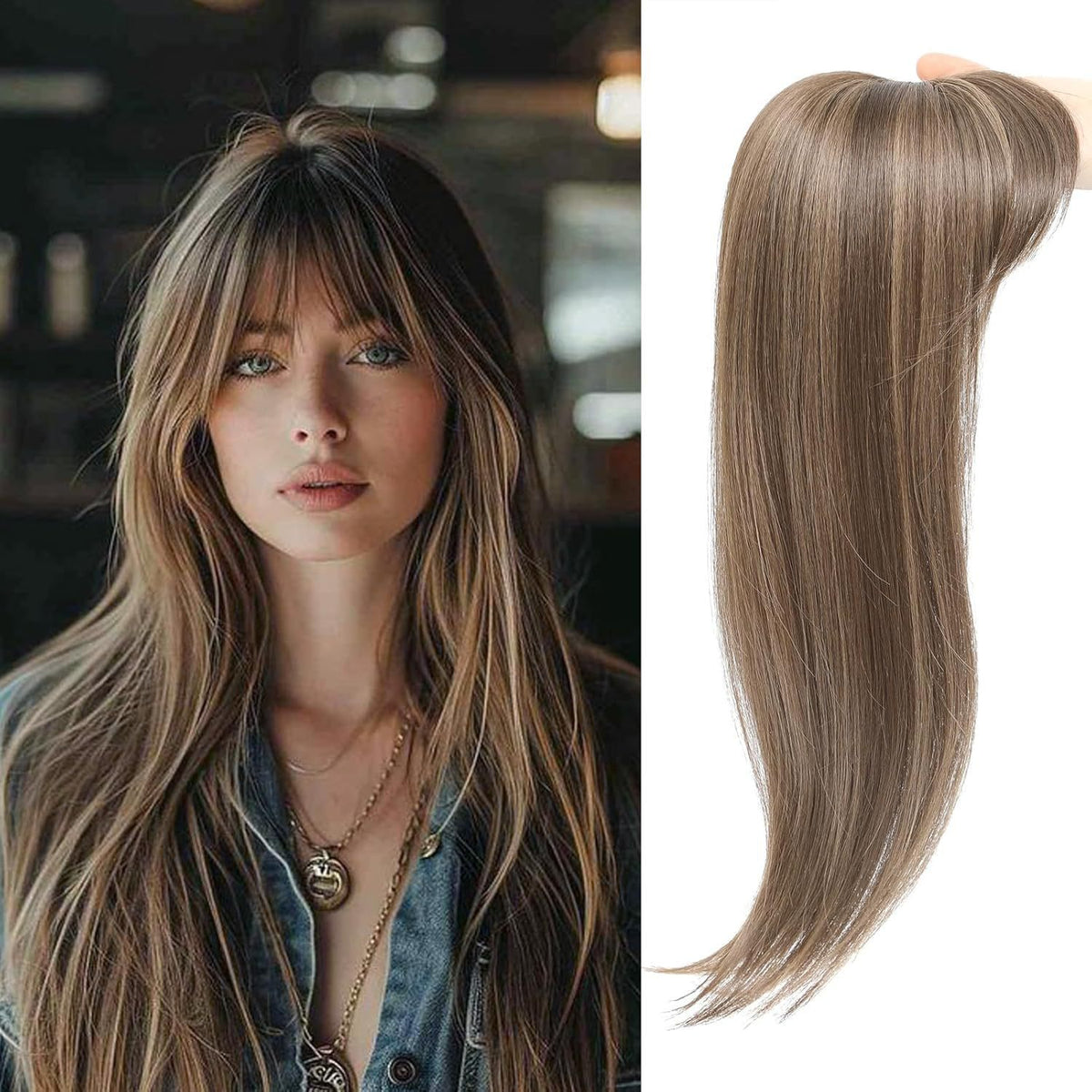Synthetic Hair Extension Pieces