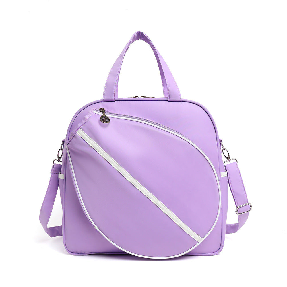 Dual Shoulder Sports Bag with Shoe Compartment