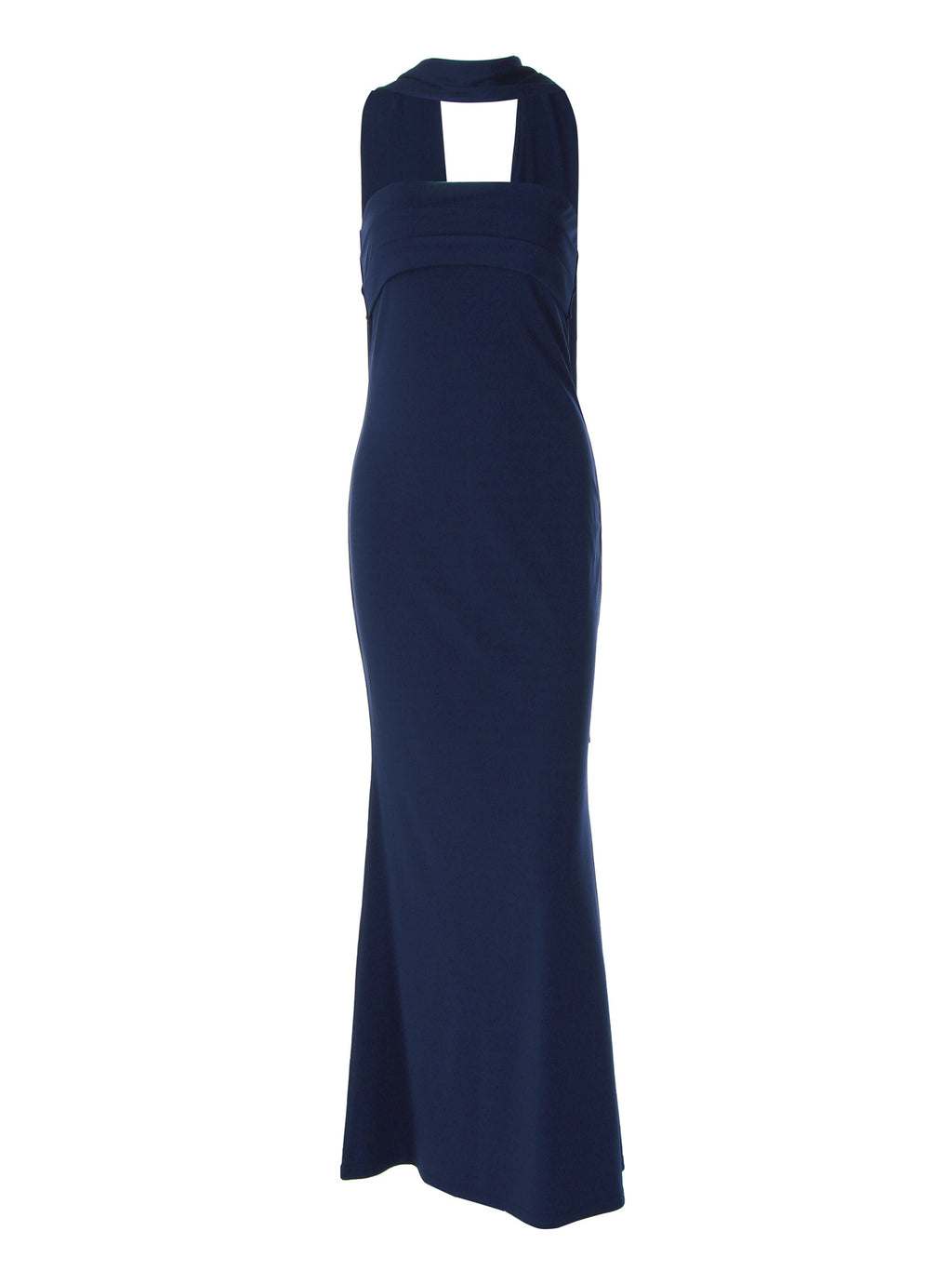 French Style Tube Top Fishtail Skirt High Waist Dress