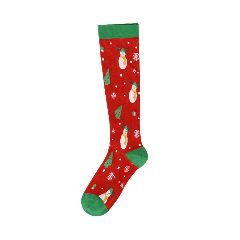 Christmas Compression Socks with Festive Designs