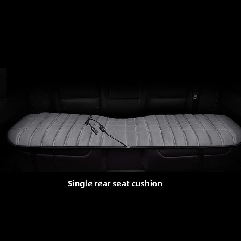Winter car heating seat cushion