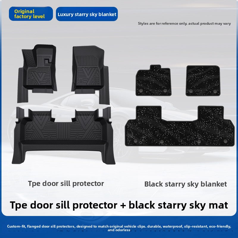 Custom TPE Floor Mats for Toyota Platinum 3X