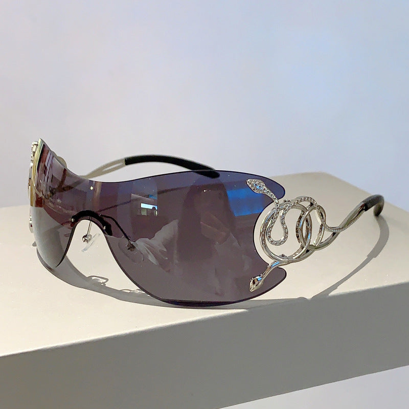 Frameless Snake Legs Sunglasses