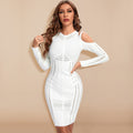 Long Sleeve Sheath Bandage Dress