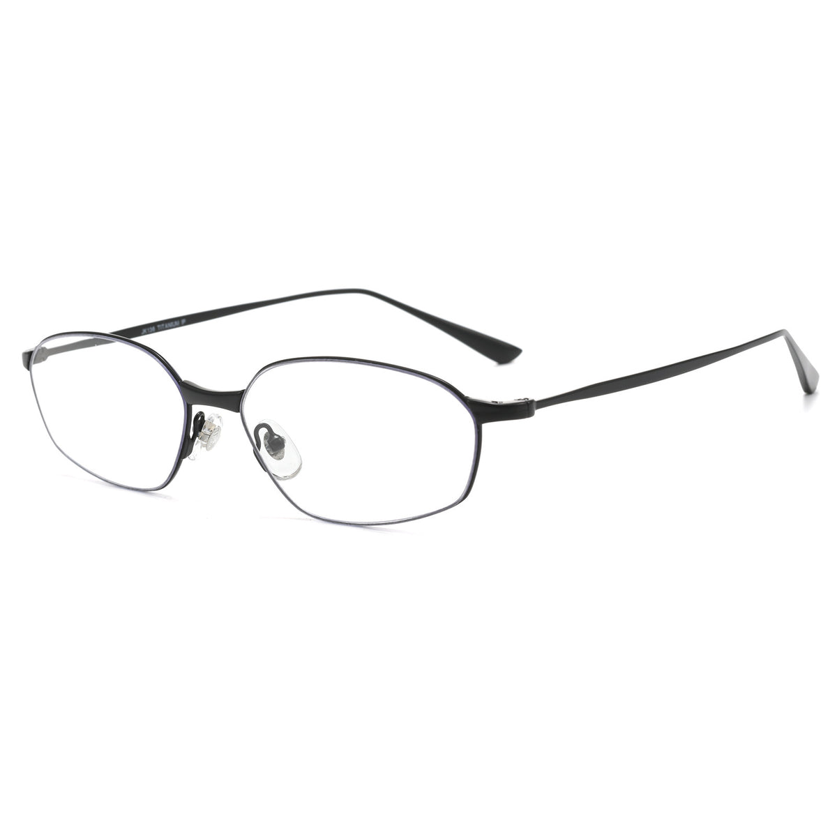 Women's Titanium Cat-Eye Anti-Blue Light Optical Glasses Frame