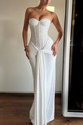Strapless dress for women