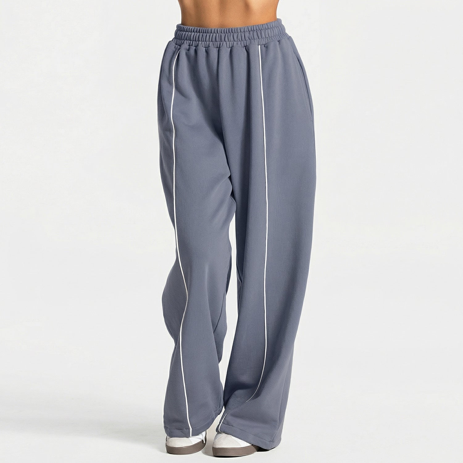 Fashionable, comfortable, casual straight-leg yoga pants