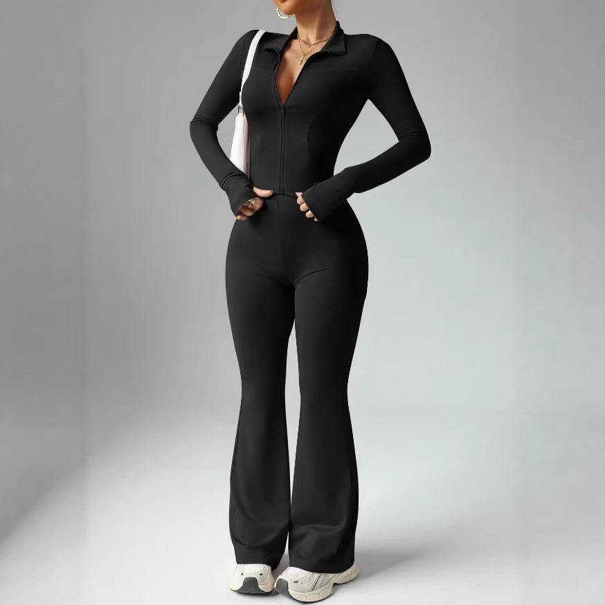 Womens Seamless Yoga Outfit Set