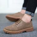 Mens Casual Leather Work Boots