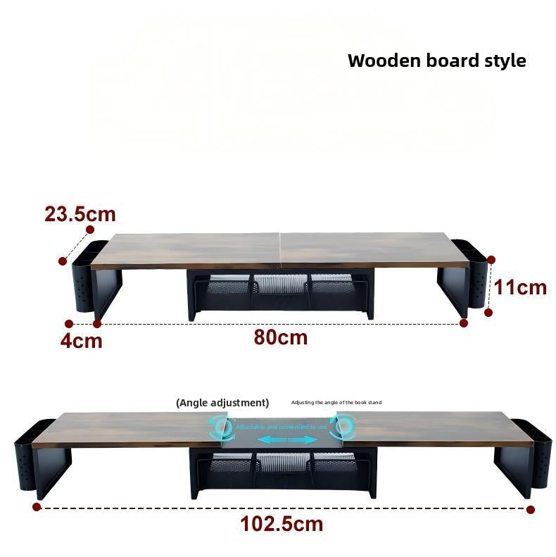 Computer Elevated Rack Desktop Display Screen Support Rack
