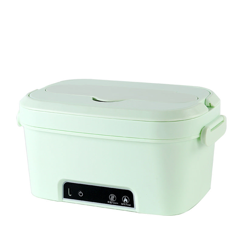 Rechargeable insulated lunch box for outdoor use