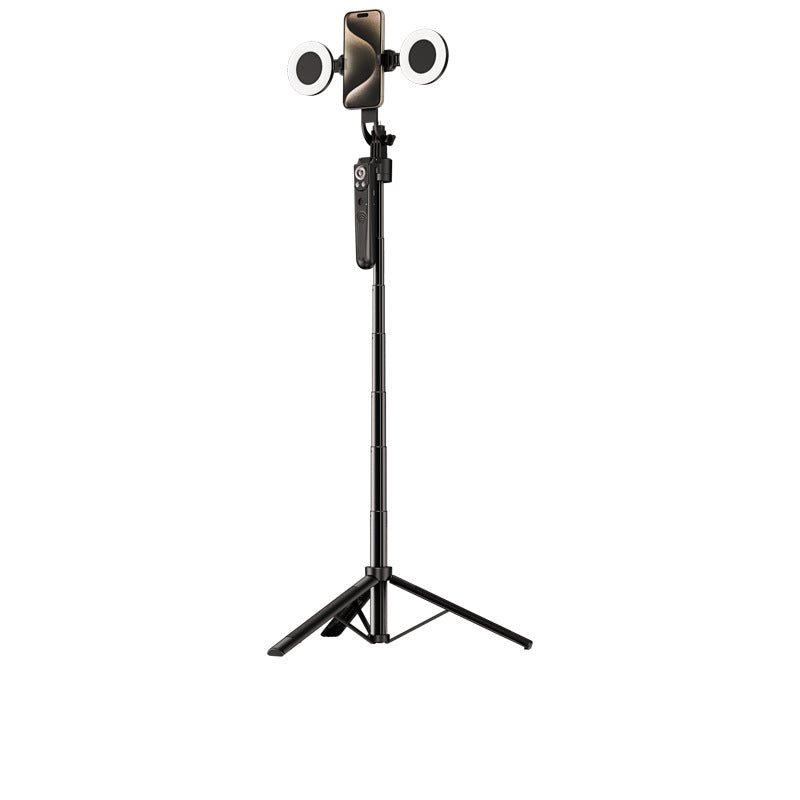 AI Tracking Gimbal Selfie Stick with Bluetooth Remote