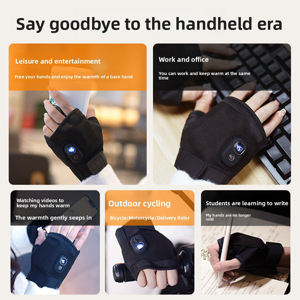 Electric Heating Gloves Touch Screen Winter Warm