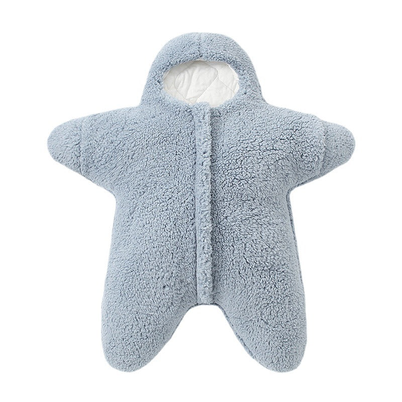 Baby Coated Sleeping Bag Swaddle Wrap for Newborns
