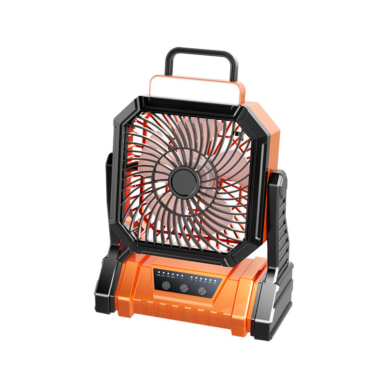 Portable USB Rechargeable Camping Fan with Light