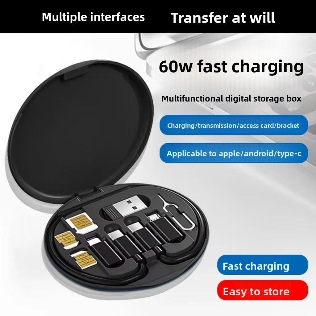 Magnetic Data Cable Storage Box