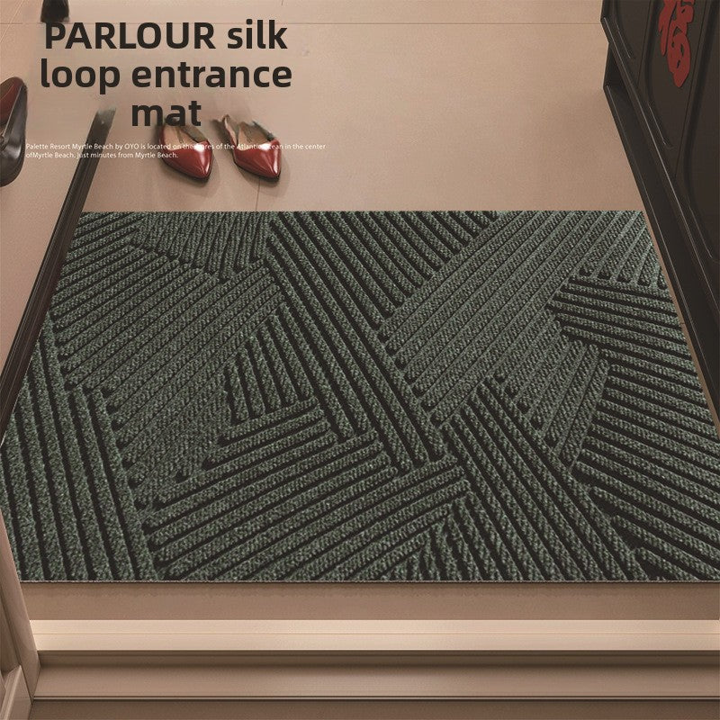 Silk Ring Floor Mat Foot Mat