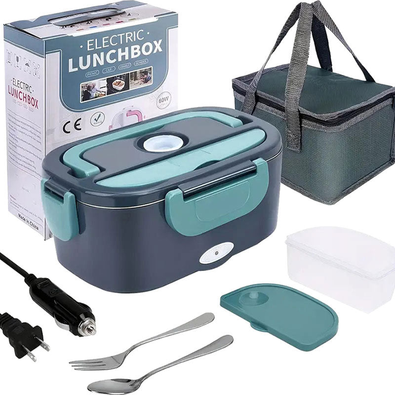 Electric Heating Lunch Box with Stainless Steel Interior