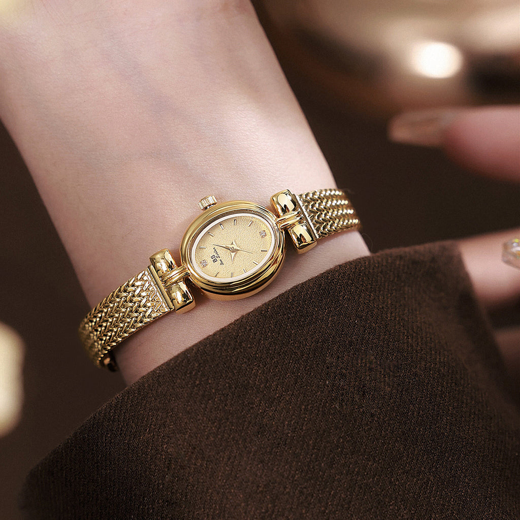 Medieval Accessible Luxury Jewelry Wheat Ear Watch