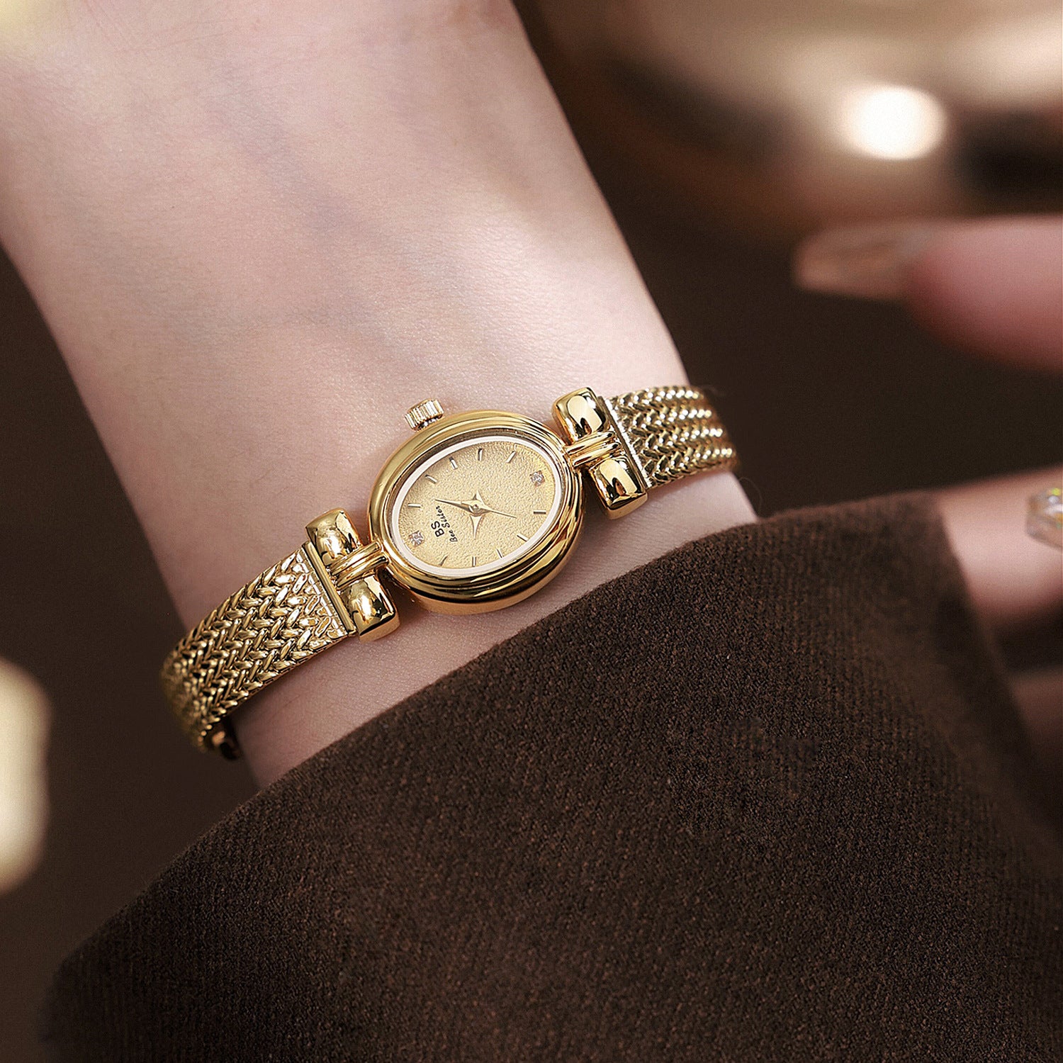 Medieval Accessible Luxury Jewelry Wheat Ear Watch