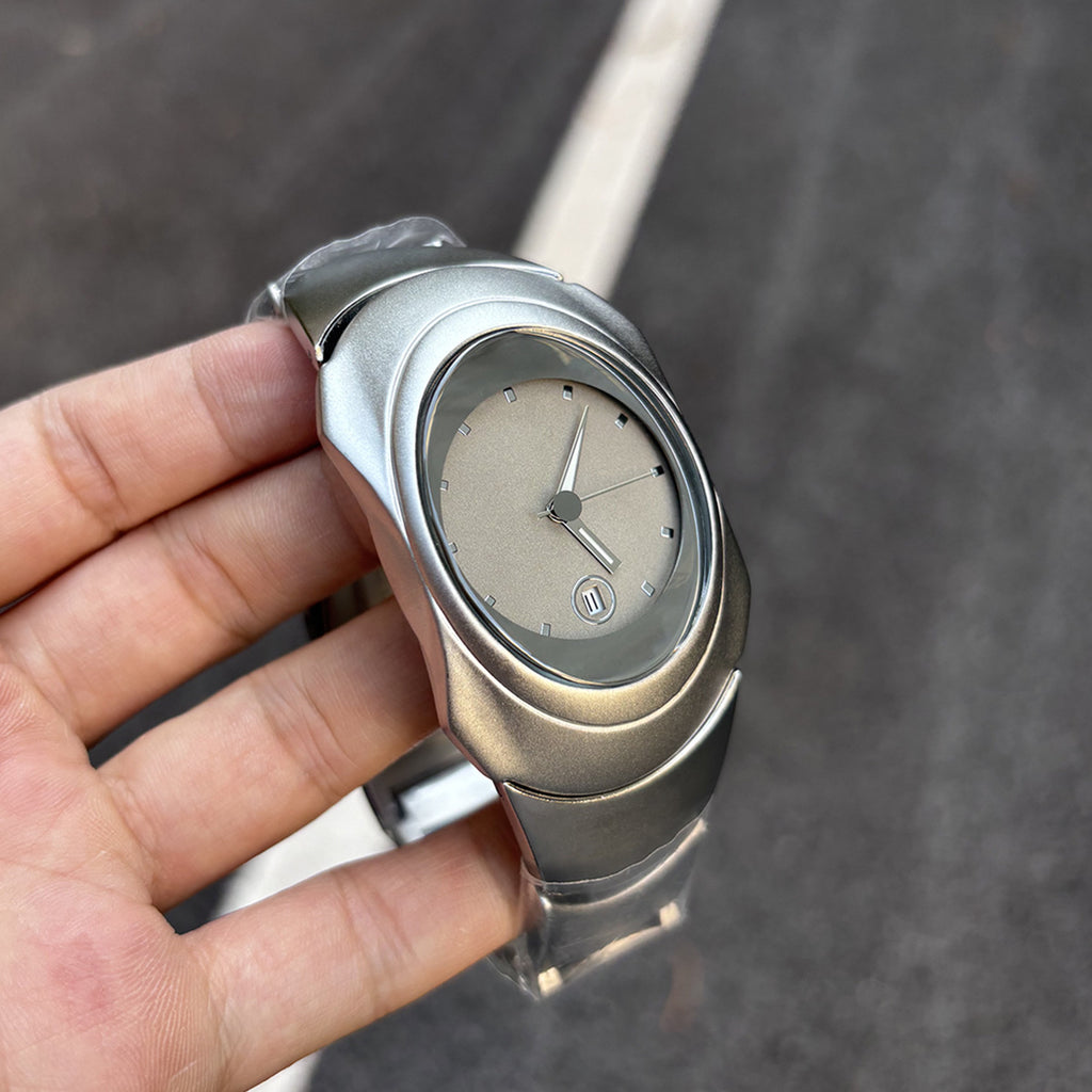 Special-Shaped Men's Quartz Watch Fashion Niche Design Luminous Waterproof Watch