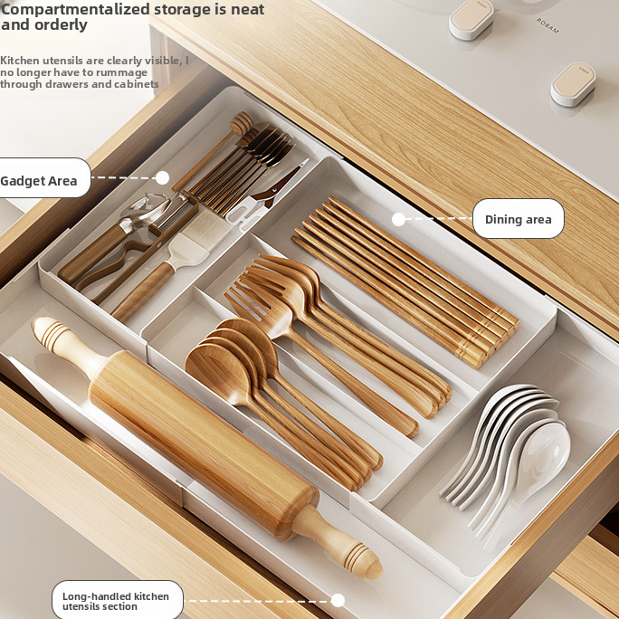 Expandable Drawer Organizer Box