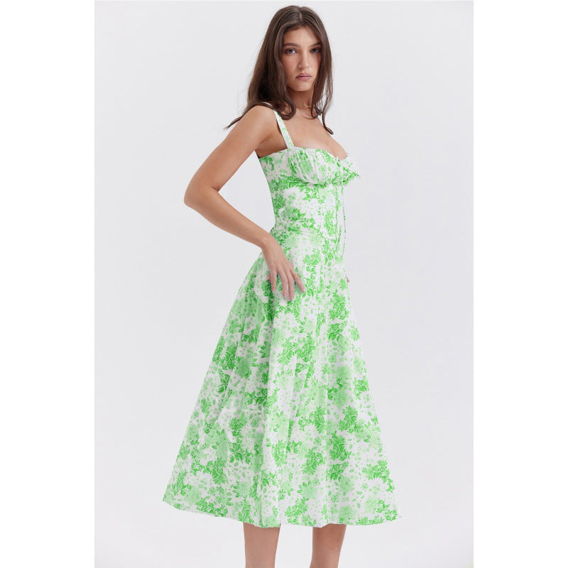 Elegant Sleeveless A-Line Dress