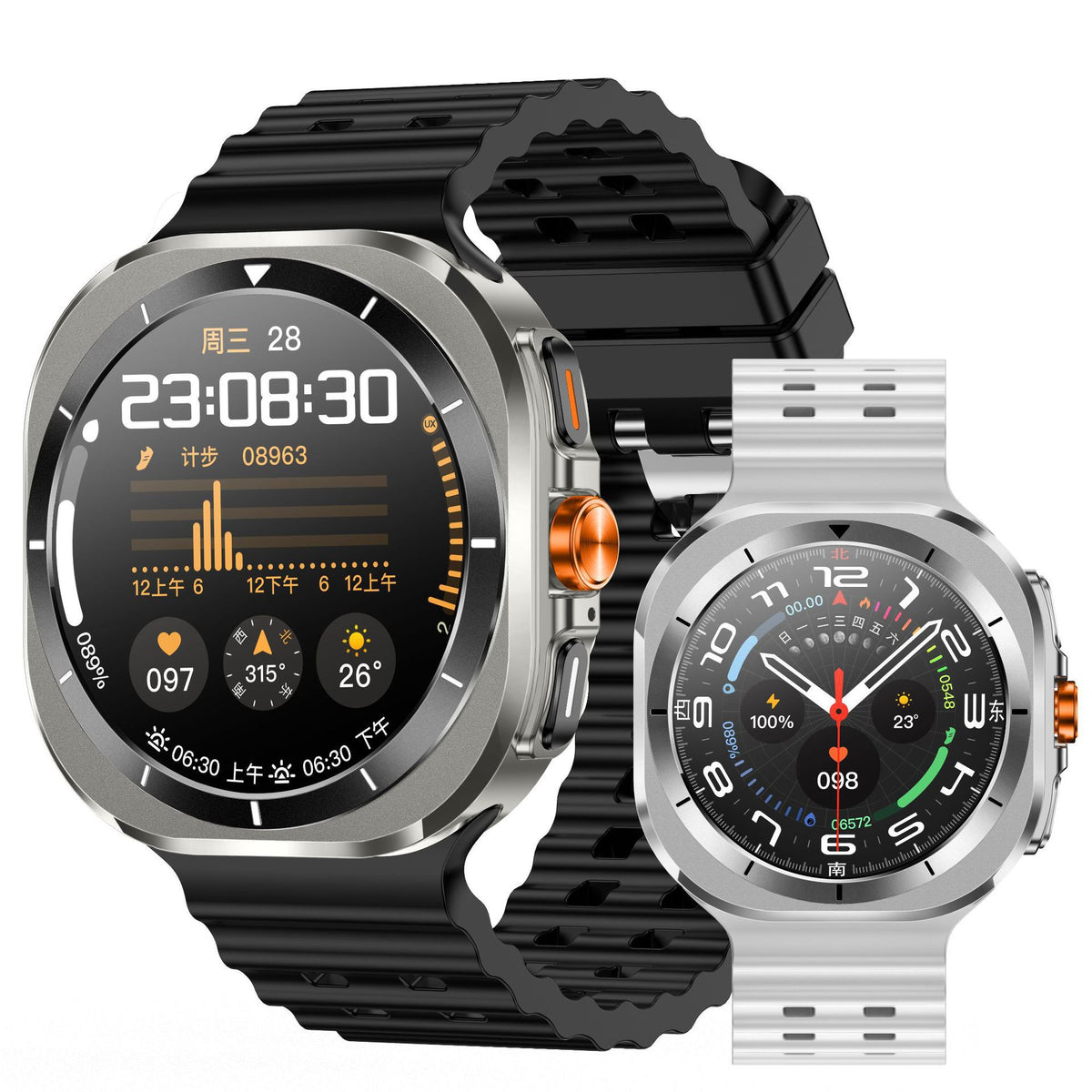 Smart Watch with Bluetooth Call and Health Monitoring