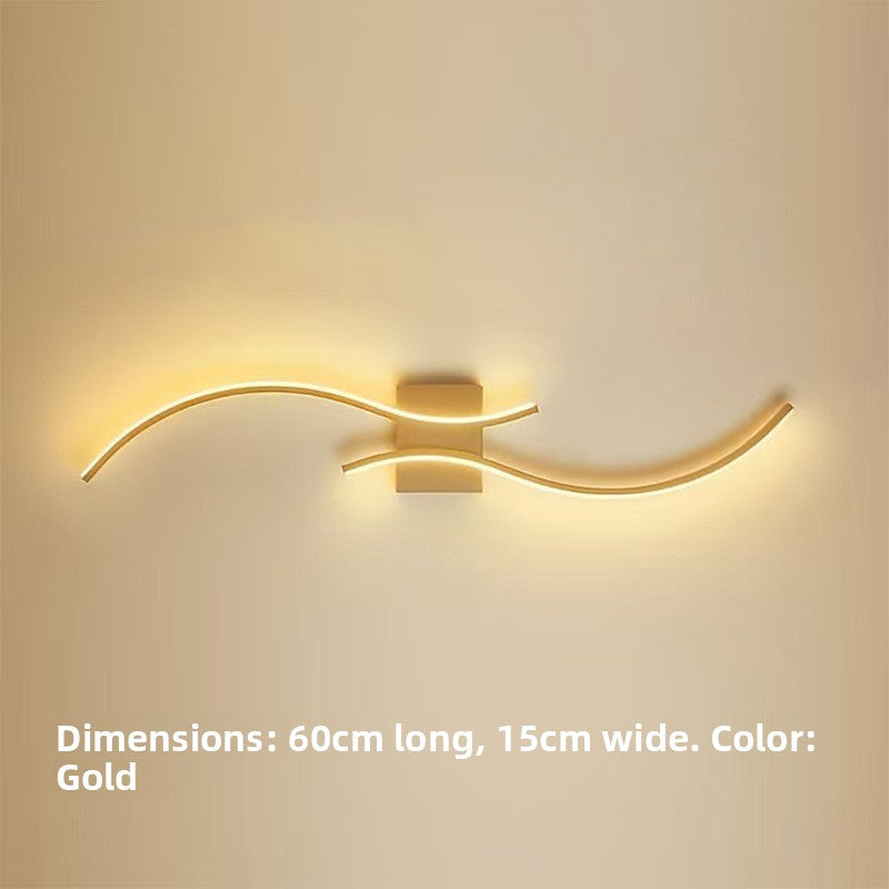 Modern Wave Design Wall LED Lighting