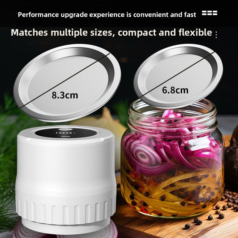 Automatic Vacuum Sealing Machine for Mason Jars