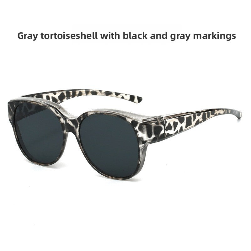 Polarized Over-Glasses Sunglasses UV400 Protection HD Lens Fit Over Prescription Glasses