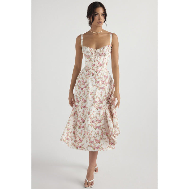Elegant Sleeveless A-Line Dress