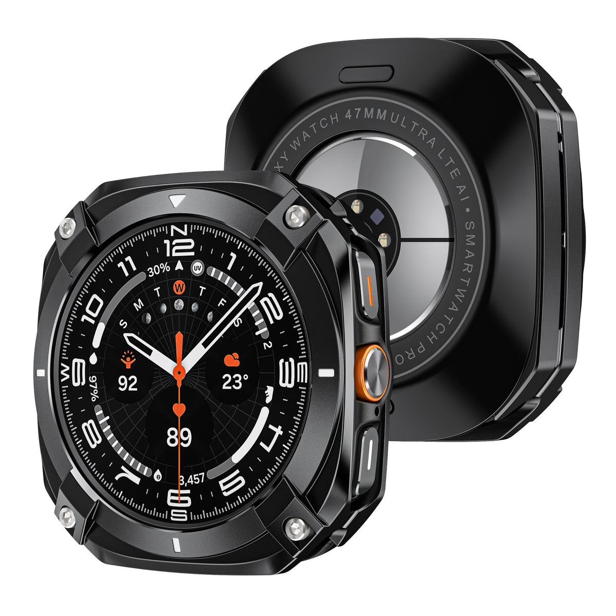Metal Protective Case for Samsung Galaxy Watch S8 Ultra 44mm 47mm