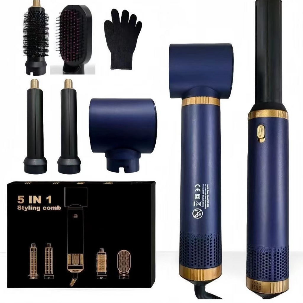 Multifunctional Hair Dryer with Curling Iron