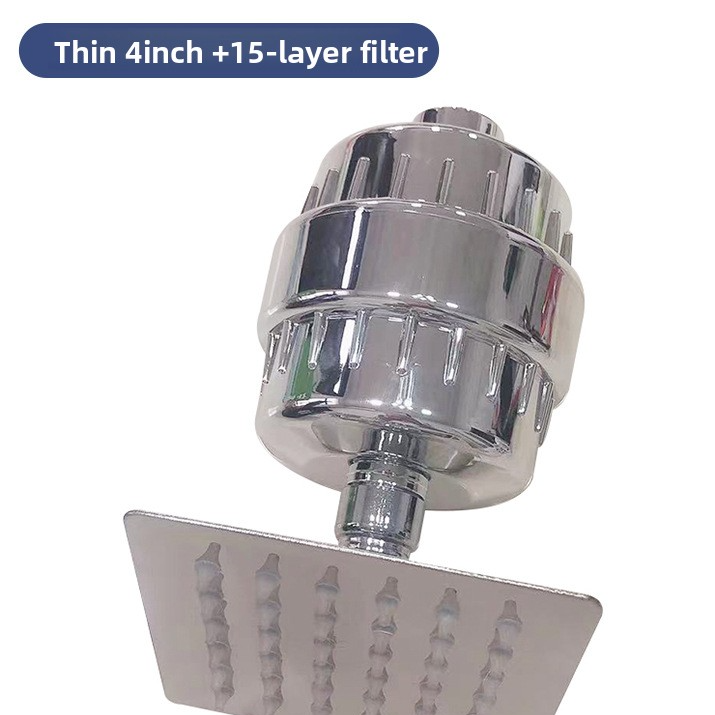 Showerhead set with filter