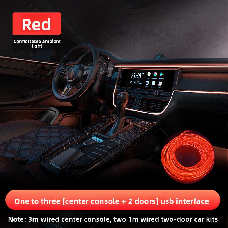 Car Interior LED Atmosphere Light Strips