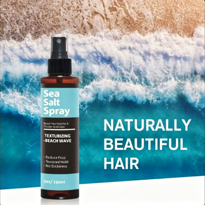 Sea Salt Texturizing Spray for Voluminous Hair