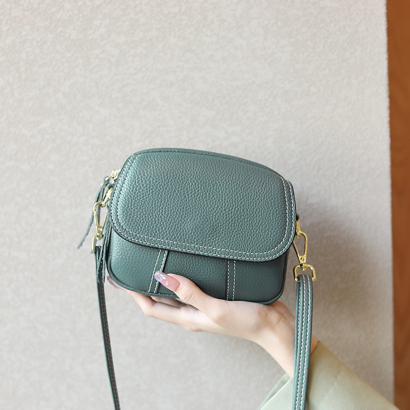 Genuine Leather Women Shoulder Crossbody Bag