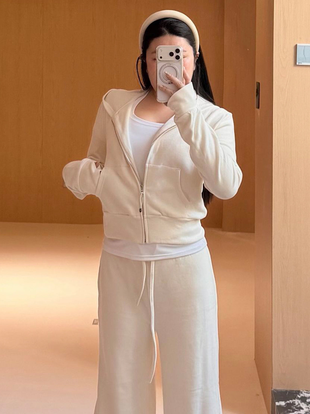 Women's Two-Piece Sweatshirt Set