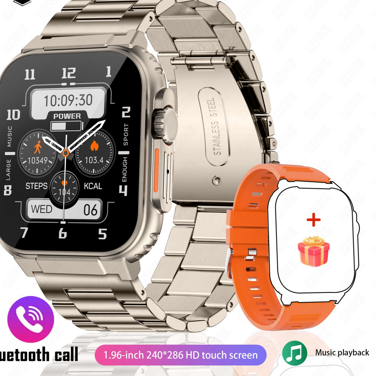 Multi-function Smart Watch with Health Monitoring