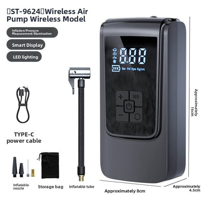 Digital Display Dual Power Air Inflator Pump
