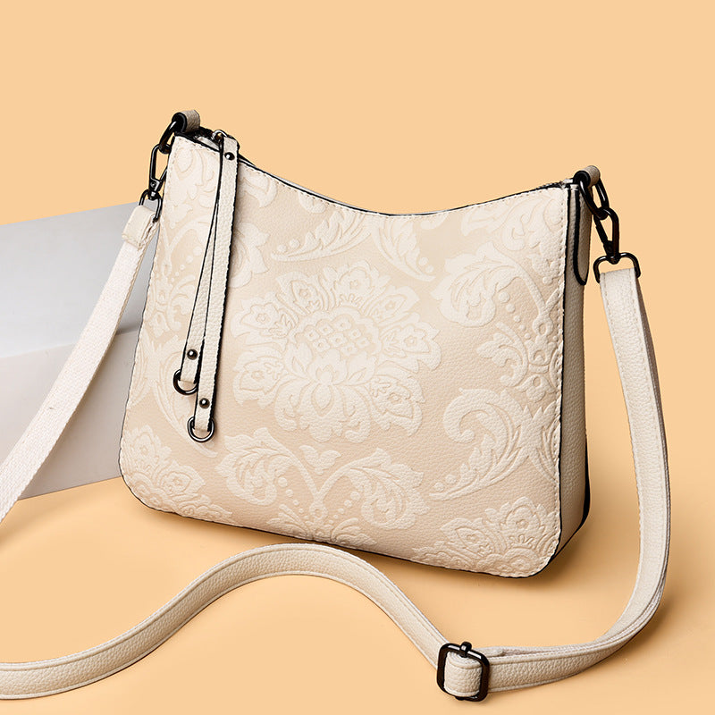 PU leather shoulder bag