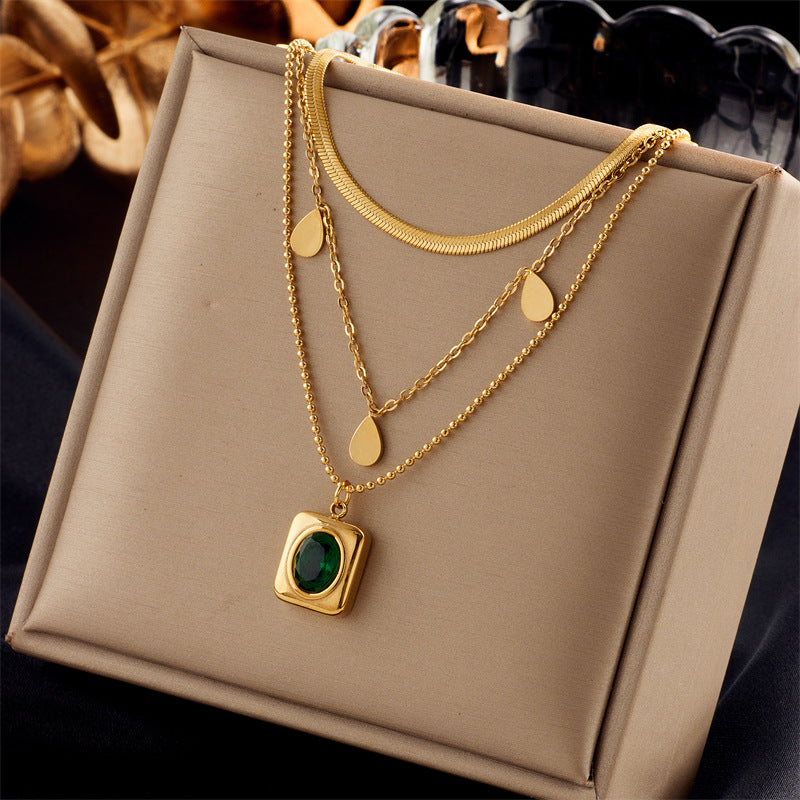 Stainless steel multi-layer chain